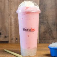 Strawberry Ice Blended · Recommended, non-caffeinated. With lychee jelly and ice cream.