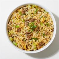 Fried Rice · Mixed vegetables and your choice of protein.