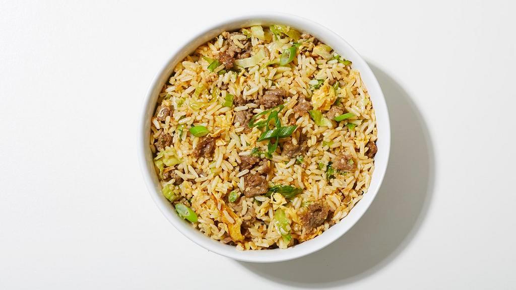 Fried Rice · Mixed vegetables and your choice of protein.