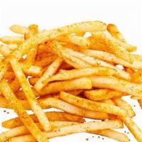Seasoned Fries [Gf] · Made with gluten-free ingredients.