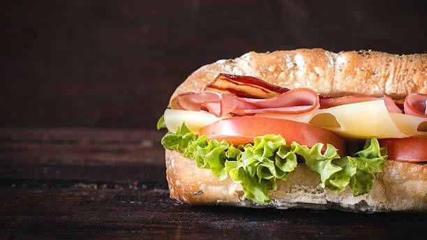 Chicken Sandwich · On French bread, lettuce, tomatoes.