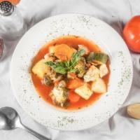 Minestrone Soup · Fresh Italian vegetable soup.