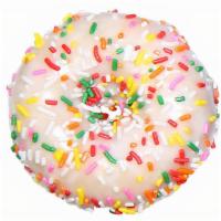 Cake White Rainbow Mix Sprinkles · 
