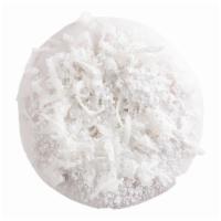 Sand Dollar · Vanilla icing with shredded coconut & powdered sugar.