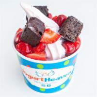 Red Velvet Cake Frozen Yogurt · Low Fat