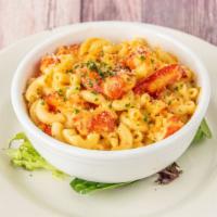 Lobster Mac And Cheese  · Maine lobster, pasta, gruyere cheese, sharp cheddar, toasted bread crumb topping