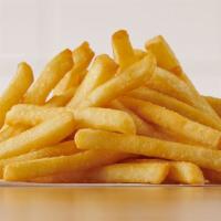 French Fries · Crunchy, golden, deep-fried, classic, All-American potatoes.