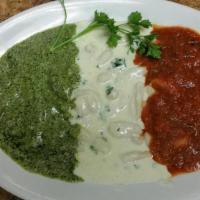 Gnocchi · With alfredo or pesto sauce.