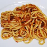 Spaghetti · With marinara sauce or garlic and olive oil.