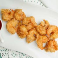 Fried Shrimp · Ten pieces.