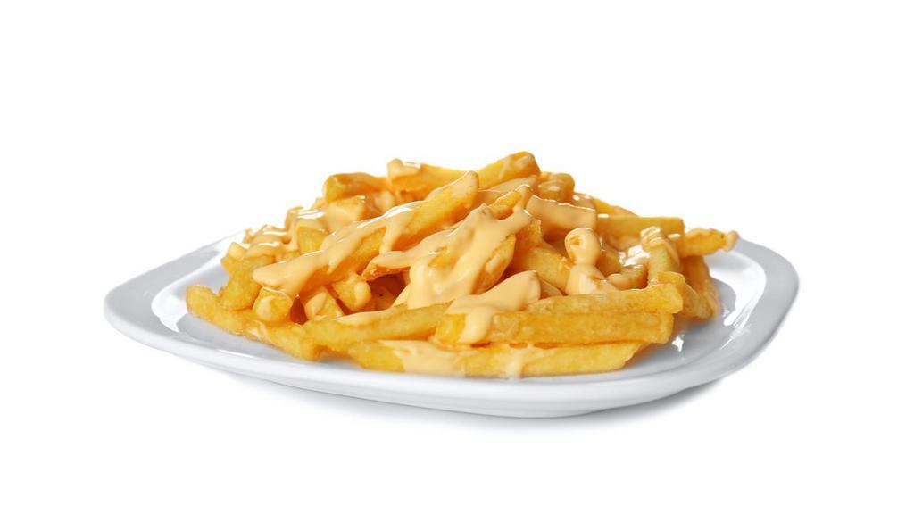 Cheese Fries · Homemade crispy fries with cheese.