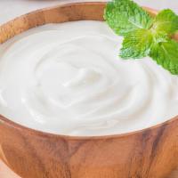 Chobani Greek Yogurt · Healthy greek flavored yogurt.