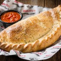 Cheese Calzone · Up to four pizza ingredients. 920 cal.