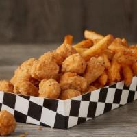Chicken Bites & Fries Box · Try the crispiest, juiciest, most perfectly seasoned, all-white meat chicken bites in the ga...