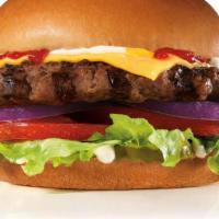 Original Angus Burger · A 1/3lb. Charbroiled Angus Beef Patty, Melted American Cheese, Lettuce, Two Slices of Tomato...