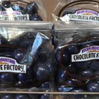 Chocolate Blueberries  · 1/2 pound of our chocolate covered blueberries