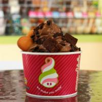 Small Yogurt · 8 Oz Yogurt Cup with choice of any available toppings, includes up to 2 toppings