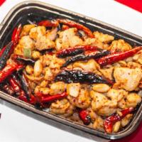 Kung Pao Chicken With Peanuts 宫宝鸡丁 · Dice Chicken with Carrot, Bamboo Shoot, Water Chestnut, Baby Corn, Mushroom，and Green Pepper...