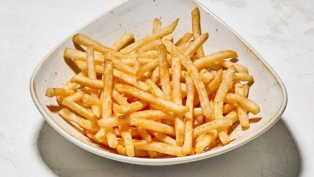 Fries · Serves 2 (630 cals).