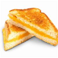 Grilled Cheese · Buttery Texas toast with sliced cheddar cheese.