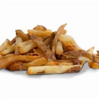 Seasoned Fries · Hand cut fries, tossed in our signature seasoning.