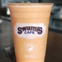 Carrot Smoothie* · Fresh carrot juice, and bananas.
