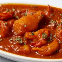 Shrimp Vindaloo · Shrimp vindaloo shrimp cooked with potatoes, a light touch of vinegar and hot spices.