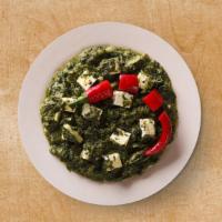 Spinach & Cottage Cheese Surprise · (16 Oz.) Spinach and cottage cheese cooked together with the touch of Indian spices and herbs.