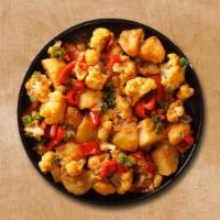 Og Potato & Cauliflower · (16 Oz.) Cauliflower and potato are cooked with spices and herbs with a homely taste.