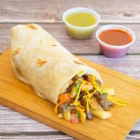 California Burrito · Angus carne asada, fries, cheese, pico de gallo