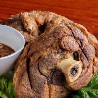 Crispy Pata · Premium pork hock simmered in a special marinade and deep-fried to perfection.