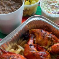 12 Piece Chicken Family Meal · 12 pieces of Main St. Chicken (no subs) 32oz of rice, 32oz of beans, salsa, Cole slaw, torti...