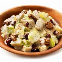 Apple Pecan Chicken Salad · Chicken breast, granny smith apples, celery, and red grapes