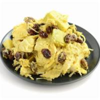 Curry Chicken Salad · Chicken breast, granny smith apples, raisins, and coconut