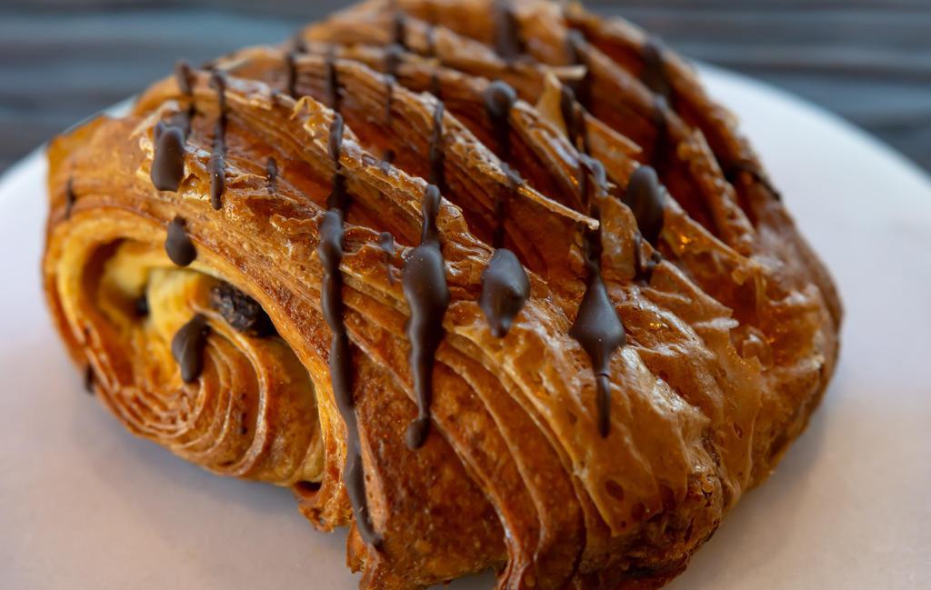 Chocolate Croissant · Freshly Baked Chocolate Croissant from Bread and Cie