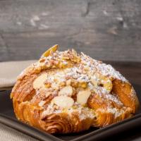 Almond Croissant · Freshly Baked Almond Croissant from Bread and Cie
