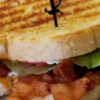 Blt Sandwich · Bacon, lettuce, tomato, and mayo served on choice of toasted bread.