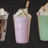 Ice Cream Shake · Cookies and Cream/ Strawberry
Mint Chip / Chocolate chip