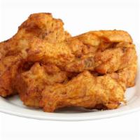 Chicken Wings · Bone In wings breaded and fried to perfection. ¼ lb. price (½ lb. and 1 lb. options available)