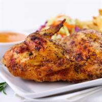 Roasted Chicken Thigh (1 Ct) · Homestyle roasted chicken thigh pieces, sold a la carte.