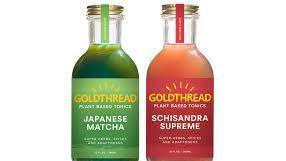 Goldthread Tonics · choice of Turmeric Radiance or Green Minerals.