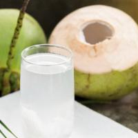 Coconut Water · Coconut water.