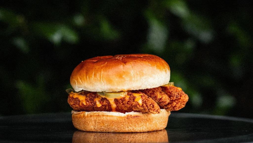Chick’Nsandwich Meal · Chick'nSandwich, Fries and Drink... Add creamy Mac'nCheese to your sandwich to make it even more delicious!!