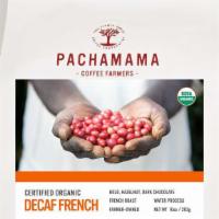 Decaf French Roast · Bold, hazelnut, dark chocolate. This coffee is certified organic, whole bean and roasted to ...