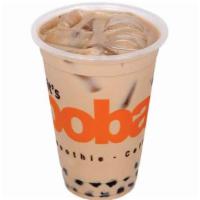Classic Black Milk Tea · Made with Premium Assam Black Tea and infused with non-dairy creamer.