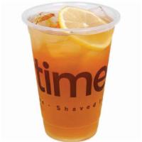 Honey Lemon Green Tea · Freshly brewed Jasmine green tea combined with longan honey and lemon slices, shaken with ice.