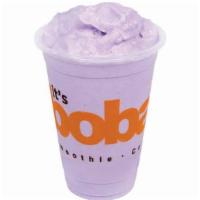 Taro Smoothie · The popular purple taro milk tea as a refreshing ice blended beverage.