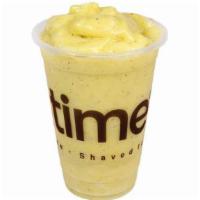 Peach Kiwi Smoothie · A fresh combination of peach and kiwi blended with ice and milk.