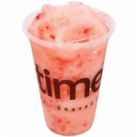 Strawberry Lemon Slush · The classic strawberry lemonade ice blended into a refreshing slush with strawberry bits.