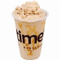 Caramel Frappe · A popular café blended drink, our recipe is made with rich caramel flavor and a hint of coff...